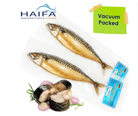Haifa Cold Smoked Mackerel each (Vacuum Packed)
