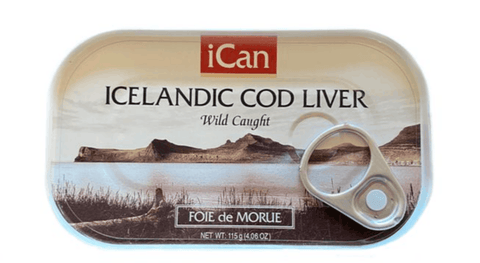 Wild Caught Cod Liver – 115g (Can)