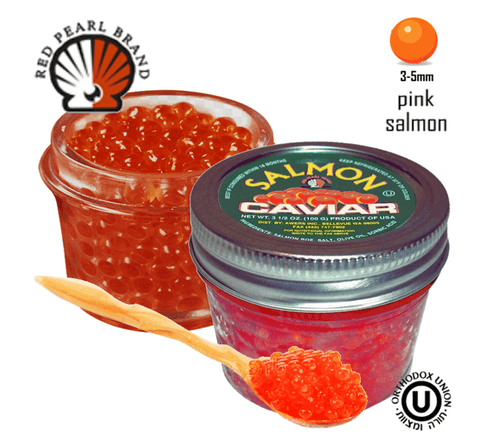 Premium Chum Salmon Caviar “Alyaska” – 100g (Jar)
