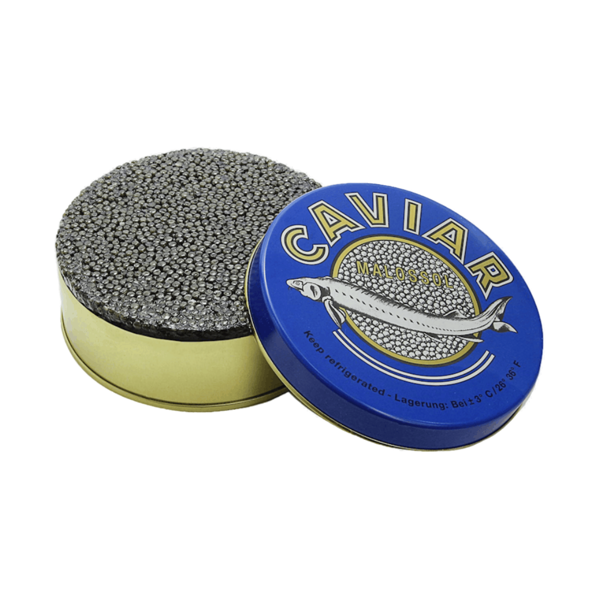 Premium Kaluga Caviar – 125g (Small Tin)