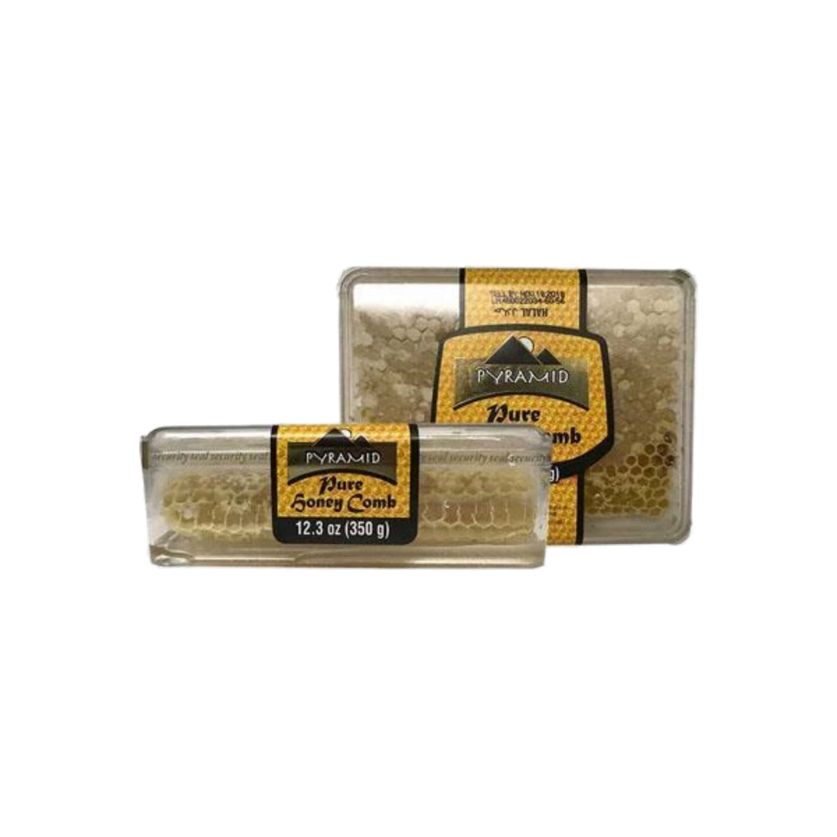 Pyramid Honey with Honeycomb Tray 350g